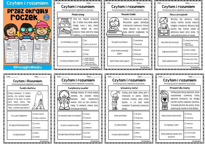 Czytam i rozumiem - Przez okrągły roczek