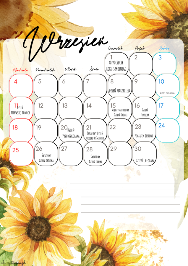 Kalendarz dni nietypowych 2022/2023