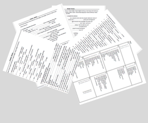 Czasy z języka angielskiego. Matura rozszerzona.