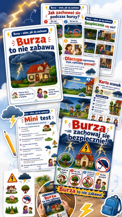 Burza - wiem jak się zachować