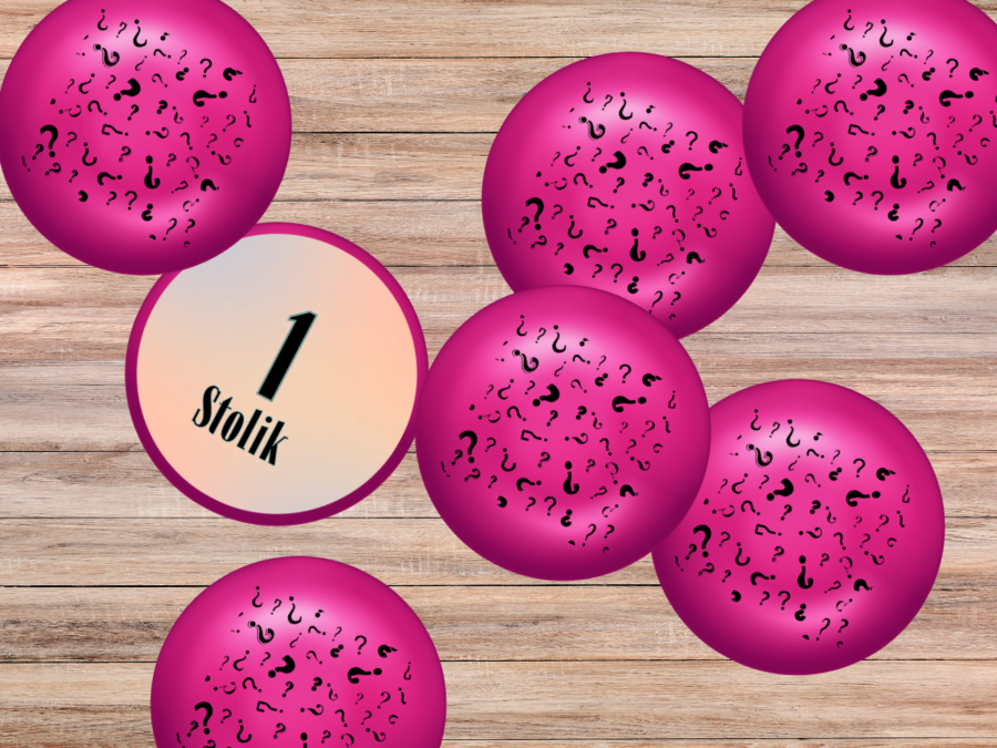 Numery stolików/numery grup/numery zespołów - do pracy w grupach