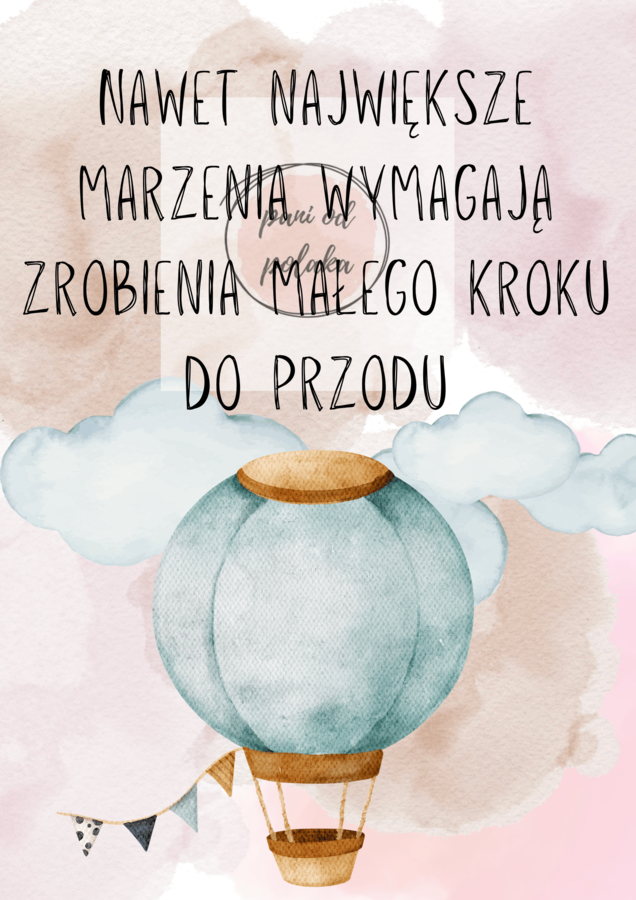 Plakat do sali lekcyjnej 3