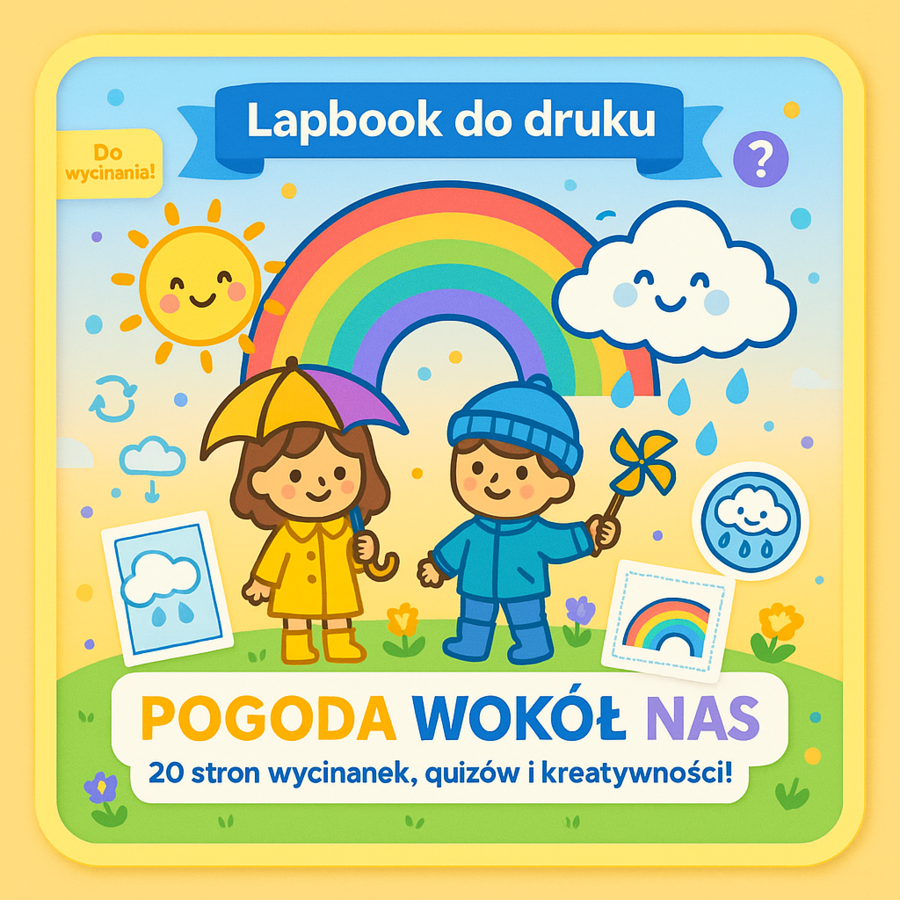 Lapbook „Pogoda wokół nas”