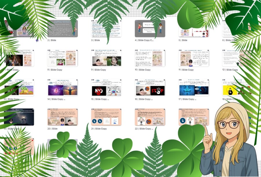 Prezentacja multimedialna w genial.ly „Czym jest autonomia cielesna i jak o nią dbać?”. Edukacja zdrowotna. Klasa 6. Dział „Moja płciowość".