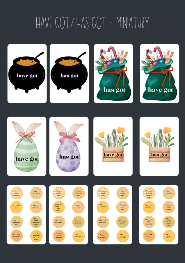 Gra "have got/has got"