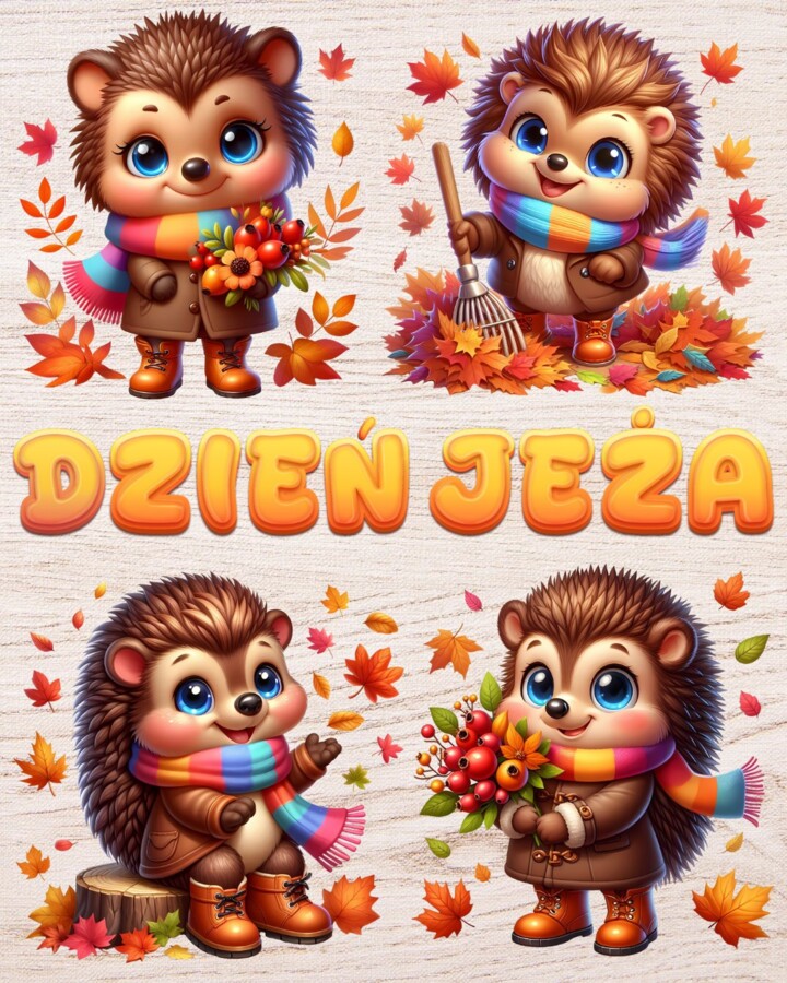 💛🦔 DZIEŃ JEŻA 🦔💛