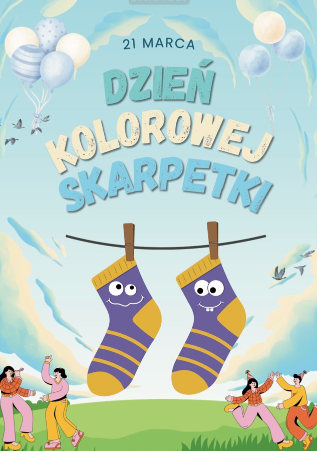 DZIEŃ KOLOROWEJ SKARPETKI - 20 aktywizujących kart pracy