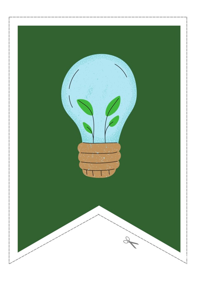 Girlanda na Dzień Ziemi