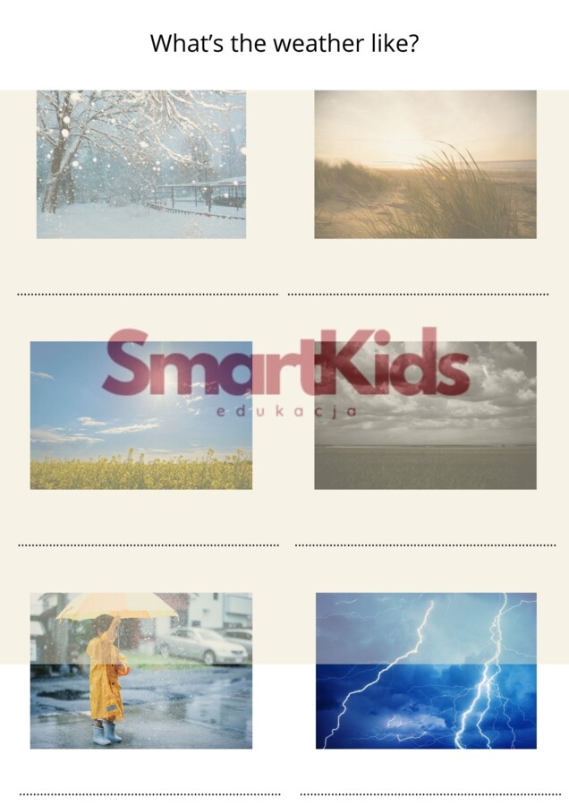 ANGIELSKI- pory roku/pogoda/miesiące