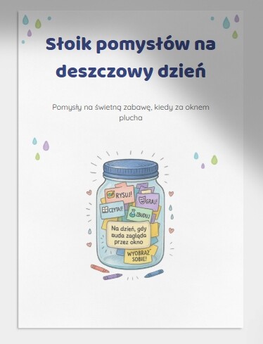 Słoik pomysłów na deszczowy dzień