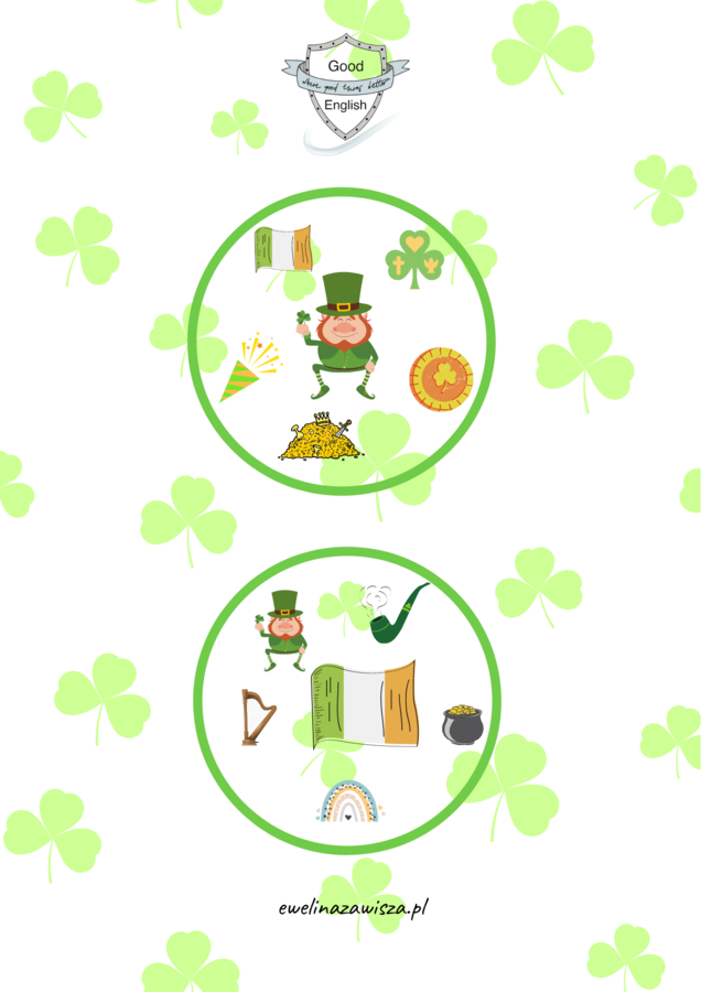 ST.PATRICK’S GREEN SET.