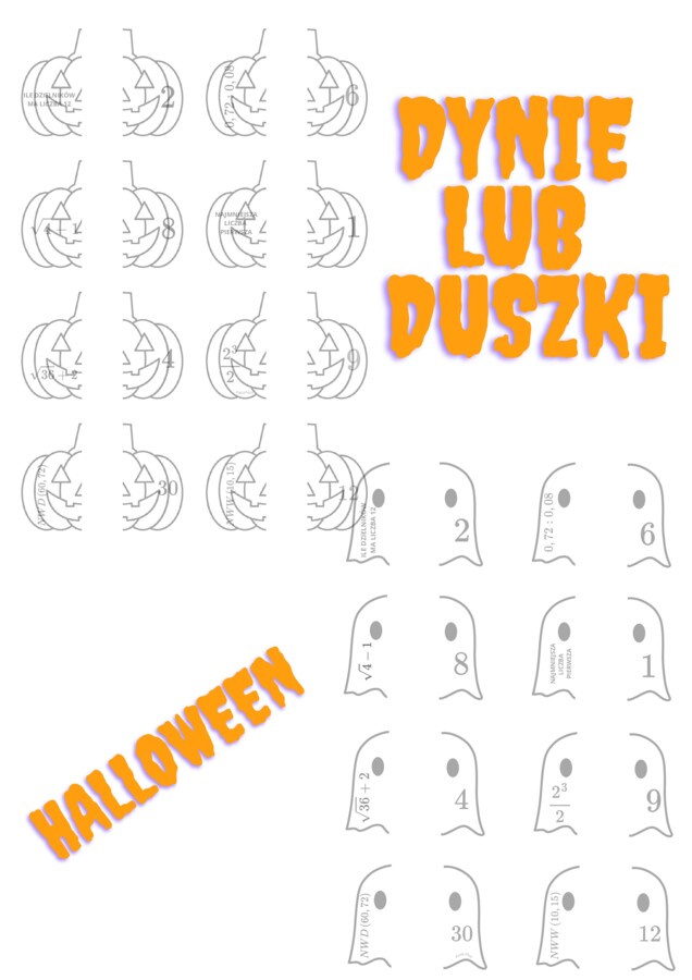 🎃 Jesienna mini - przypominajka dla uczniów klas 7–8! Jesień