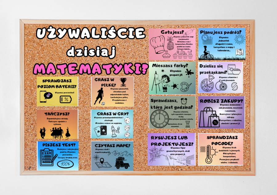Całoroczna gazetka- matematyka
