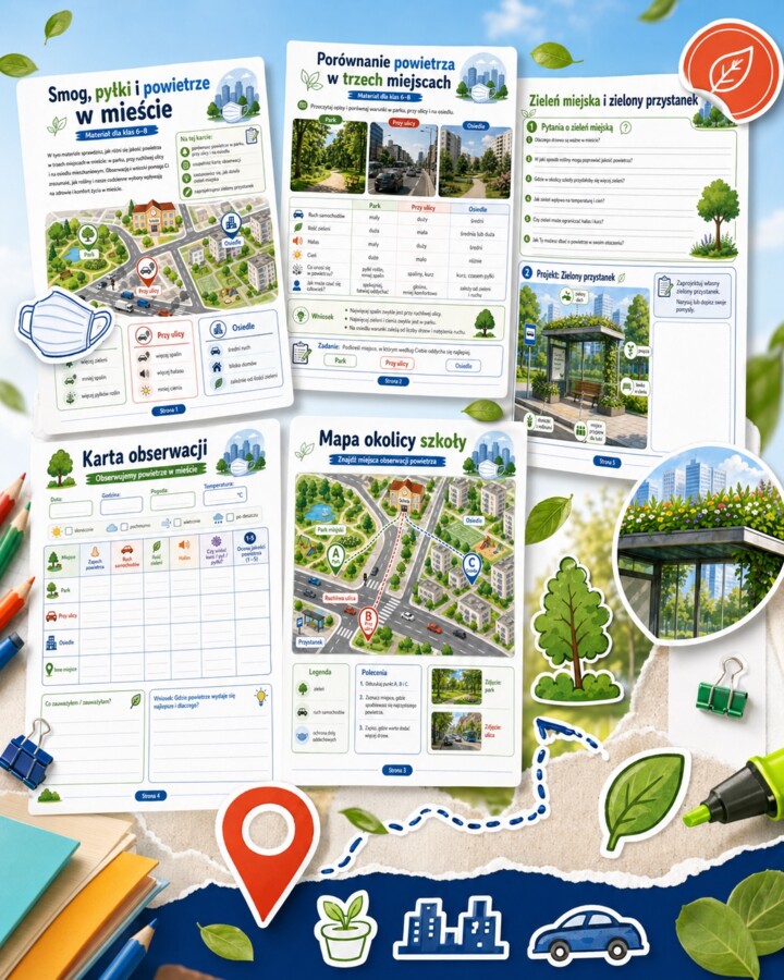 Smog, pyłki i powietrze w mieście