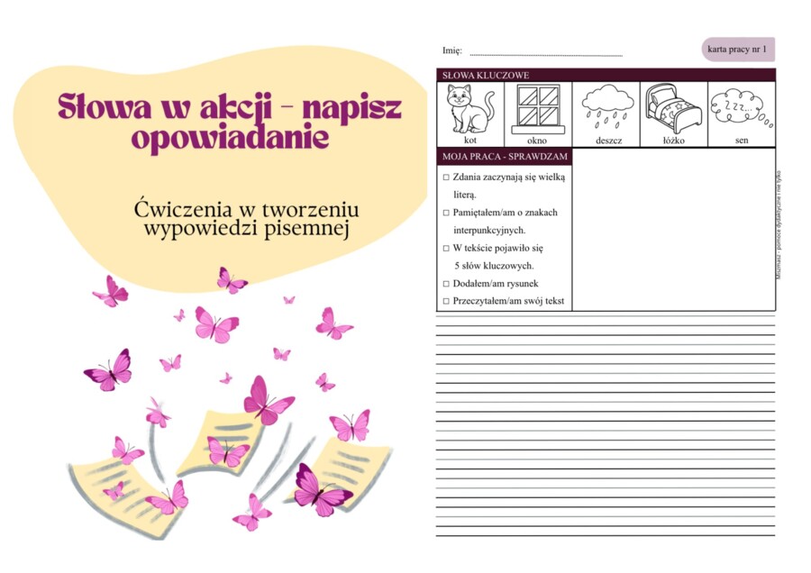 Słowa w akcji – napisz opowiadanie