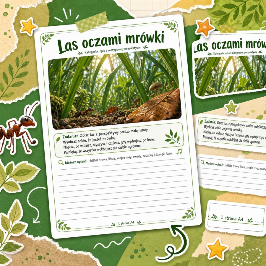 Las oczami mrówki
