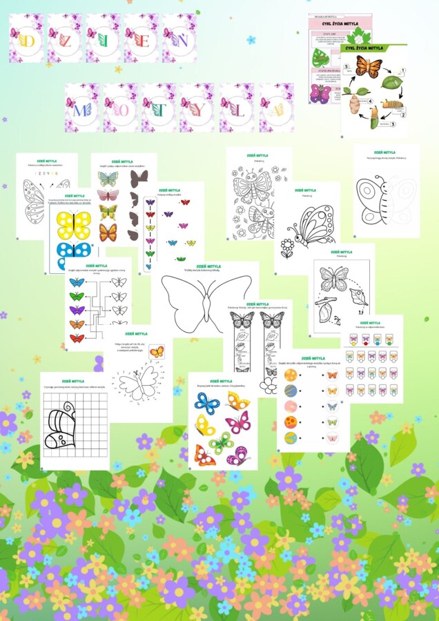 PAKIET MATERIAŁÓW NA MARZEC WEDŁUG KALENDARZA ŚWIĄT I DNI NIETYPOWYCH