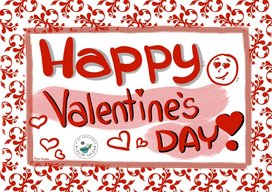 Valentine's Day in different languages by Alicja Soszka