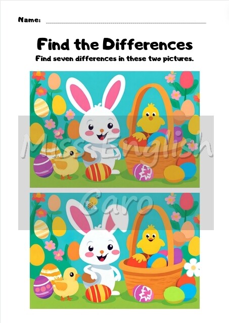 Karty pracy - Easter - 10 arkuszy