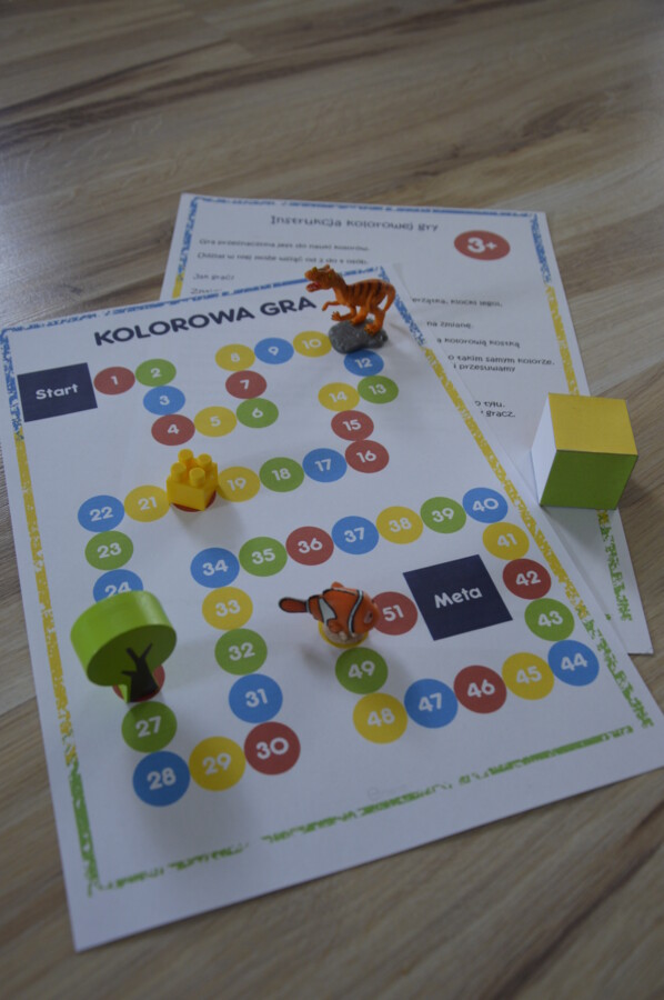 Przedszkole. Kolorowe karty pracy