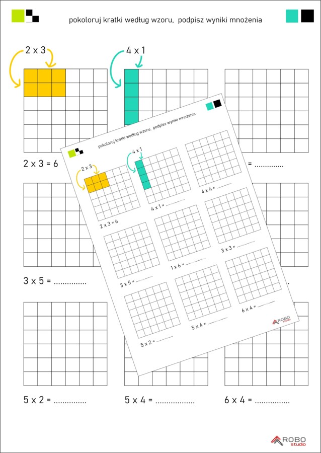 DZIEŃ TABLICZKI MNOŻENIA: Tabliczka mnożenia, zestaw kart pracy, mnożenie od 1-100, wielokrotności, klasa 2, 3, 4, 5