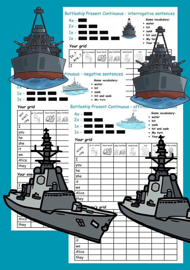 „Battleship – Present Continuous”