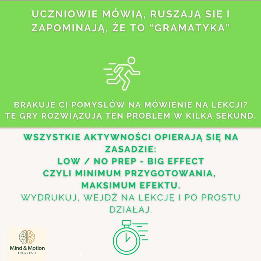 Spring & Easter – Speaking Games | ruchowe gry na mówienie | low prep | klasy 3–6