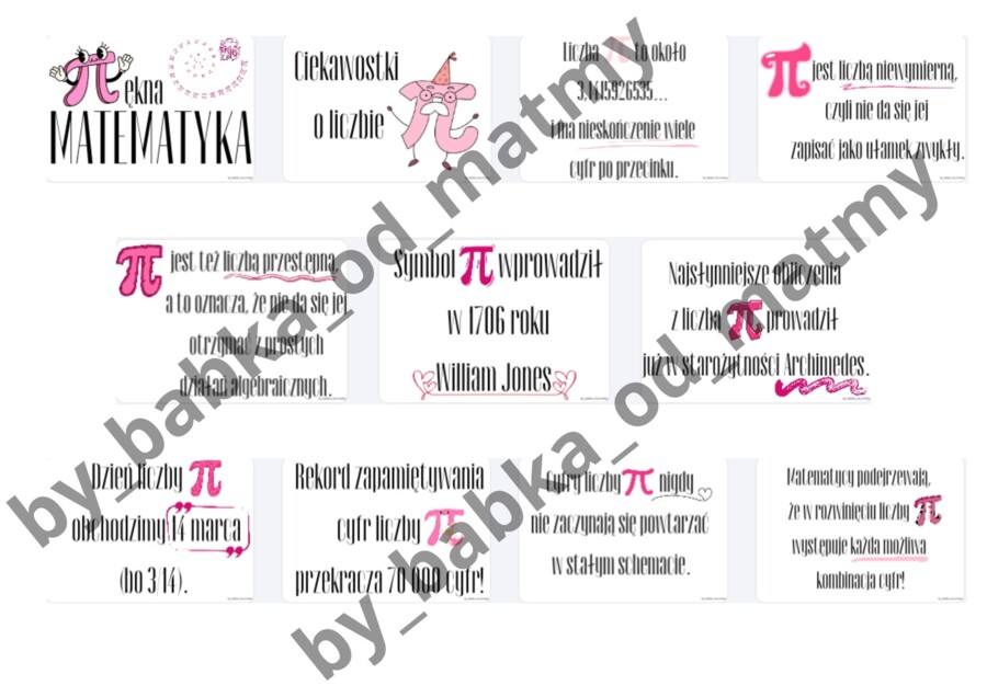 GOTOWA GAZETKA SZKOLNA – DZIEŃ LICZBY PI & DZIEŃ MATEMATYKI
