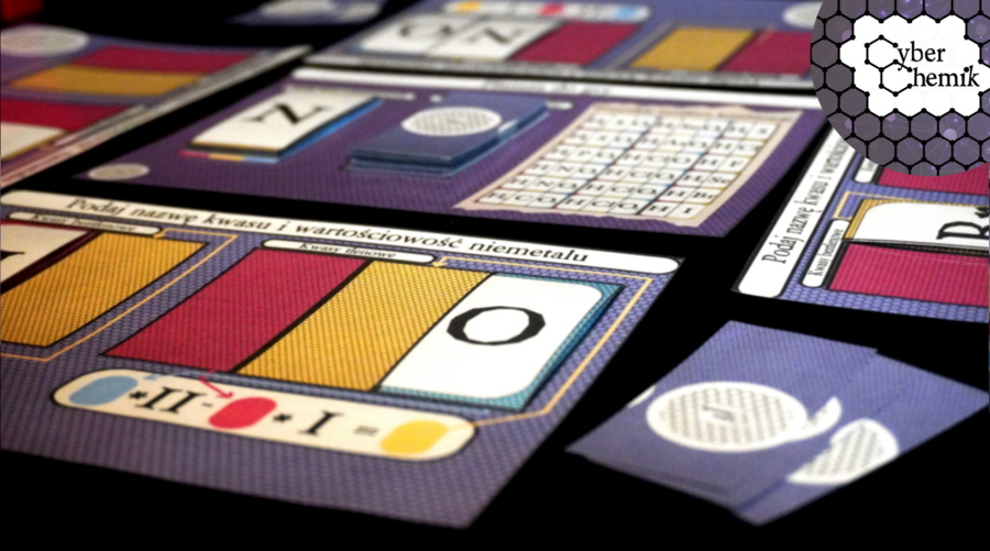 Klasa 7 i 8. Chemia. Gra karciana - "Mistrz kwasów"​