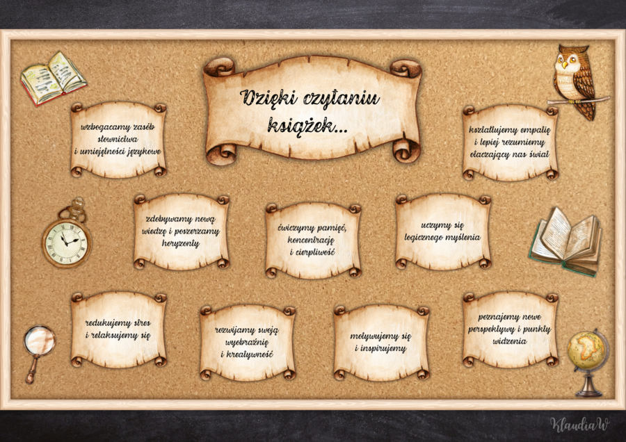 Światowy Dzień Książki - gazetka