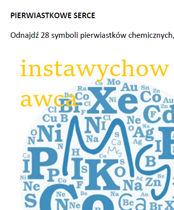 Symbole i nazwy pierwiastków