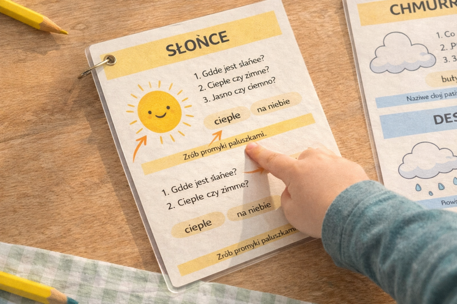 Marzec w obrazkach – karty obserwacji wiosny dla maluchów