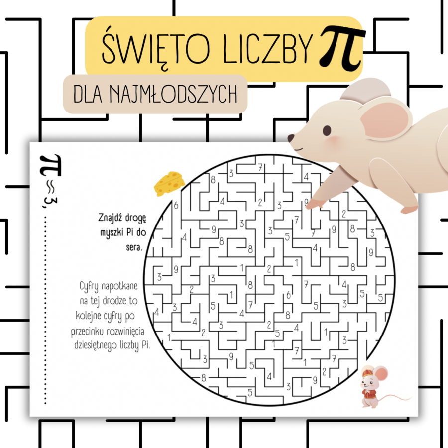 DZIEŃ LICZBY PI / ŚWIĘTO LICZBY PI - labirynt