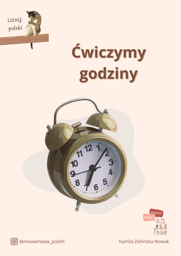 Odczytywanie godzin - JPJO A0-A1