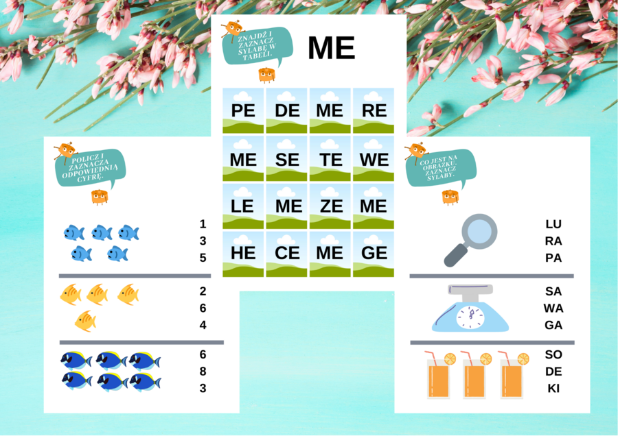 Ćwiczenia dla przedszkolaków cz. 1