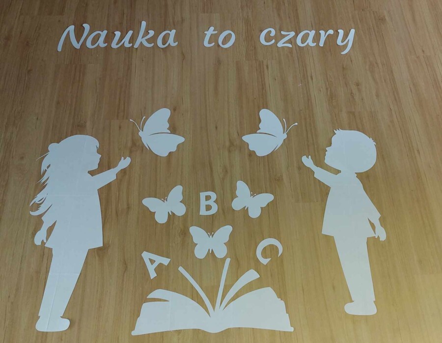 Dekoracja na rozpoczęcie roku szkolnego - do samodzielnego druku.