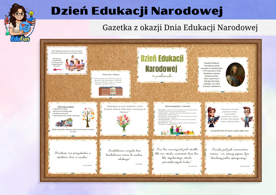 Dzień Edukacji Narodowej - gazetka