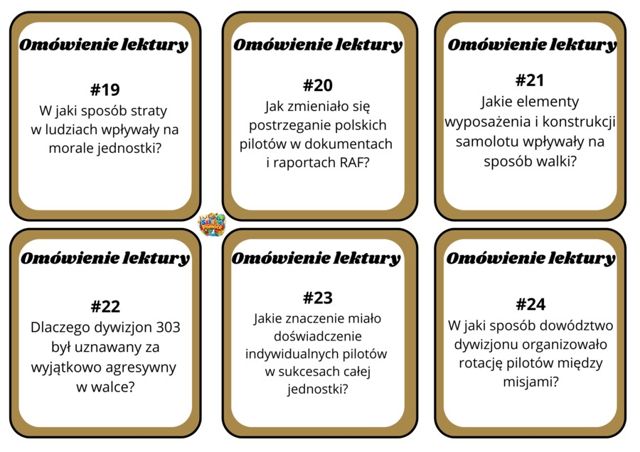 Dywizjon 303 - karty z pytaniami