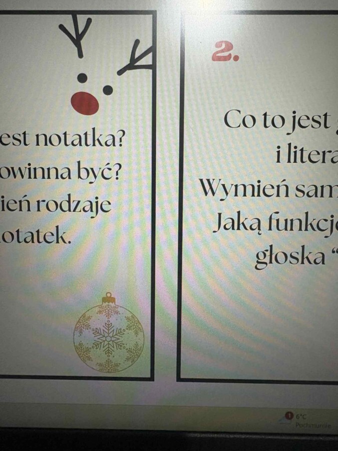 Kalendarz adwentowy- kl. 4