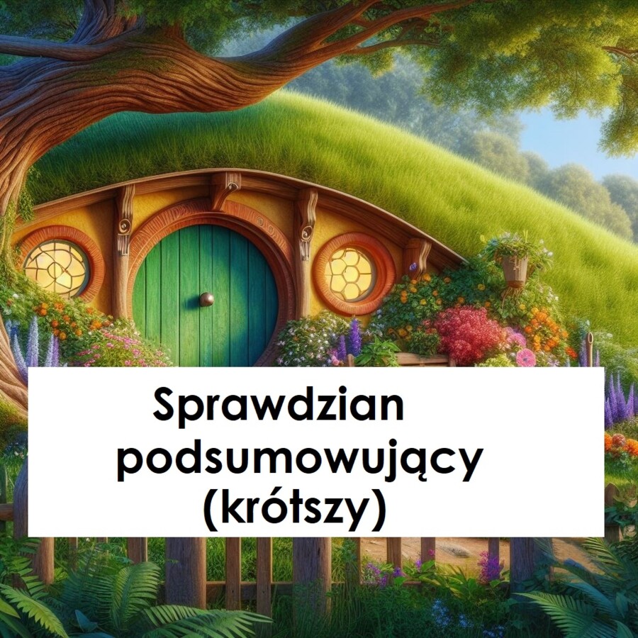 SPRAWDZIAN PRACA KLASOWA Hobbit