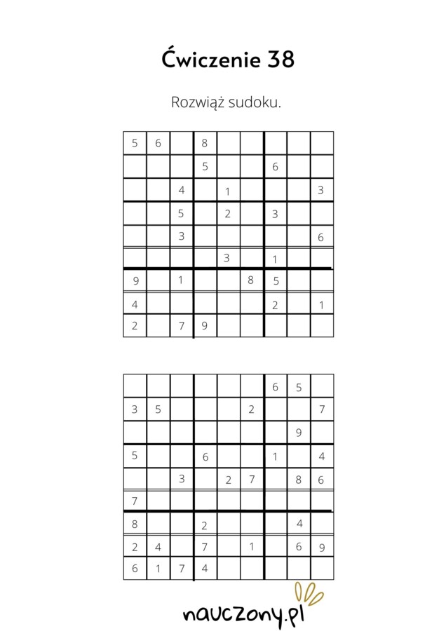 Ćwiczenia na pamięć i koncentrację dla nastolatków. Część 2