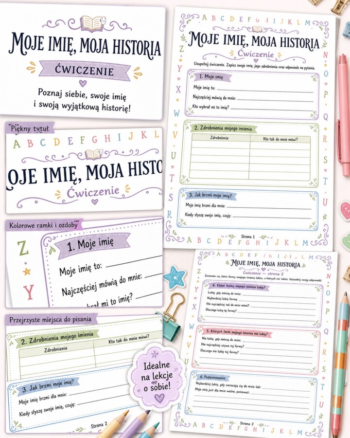 Ćwiczenie. Moje imię, moja historia