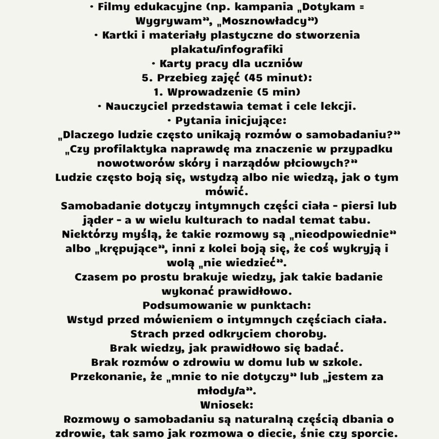 Scenariusze edukacja zdrowotna pierwszy rok nauki w szkole ponadpodstawowej klasa 1 część 2 z 4 (lekcje 9-16) na podstawie programu nauczania proponowanego przez MEN: HOLISTYCZNA EDUKACJA PROZDROWOTNA W SZKOLE PONADPODSTAWOWEJ – CIAŁO, UMYSŁ, DUCH. SIŁA 