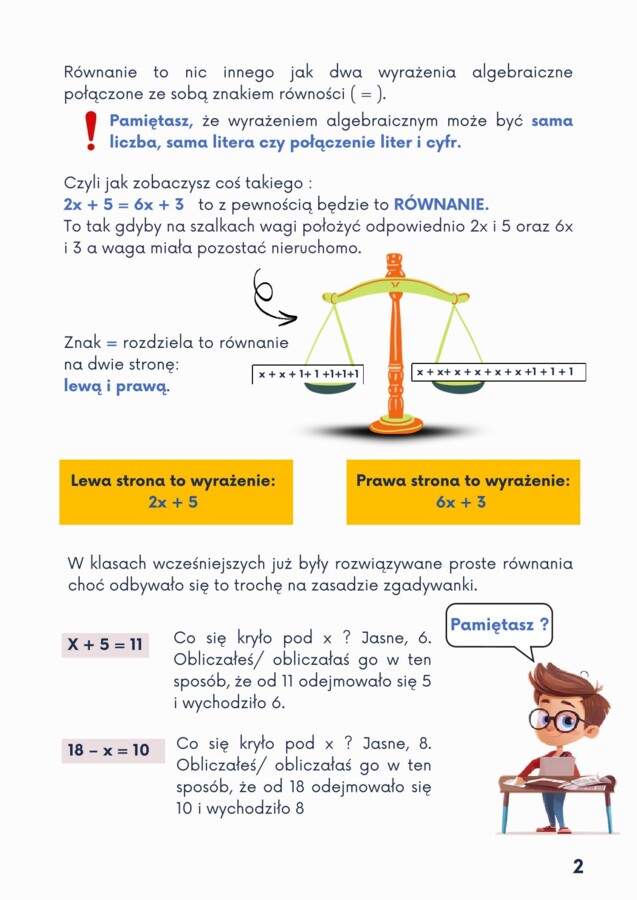 JAK ROZWIĄZAĆ RÓWNANIE - z Matixem do E8