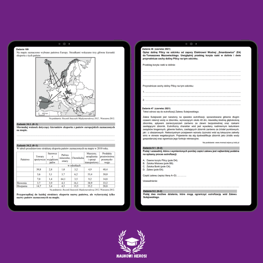 Zbiór zadań maturalnych - Geografia