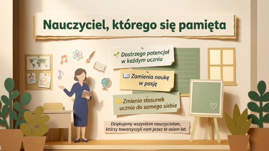 Pożegnanie ósmoklasistów – prezentacja na zakończenie szkoły podstawowej