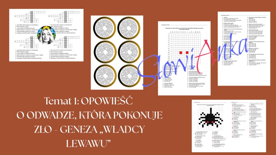Zestaw materiałów dydaktycznych do omówienia lektury „Władca Lewawu” + PREZENTACJA GRATIS