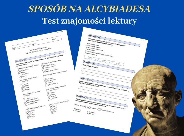 "Sposób na Alcybiadesa" test znajomości lektury