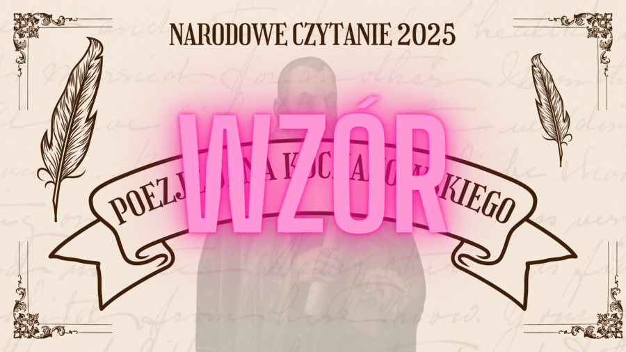NARODOWE CZYTANIE 2025, PREZENTACJA, GAZETKA ŚCIENNA