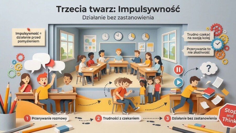 ADHD (gazetka szkolna / prezentacja)